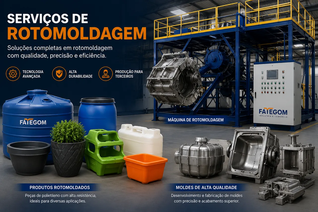 SERVIÇOS DE ROTOMOLDAGEM